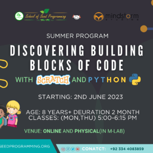 Discovering Building Block of Code with Scratch and Python