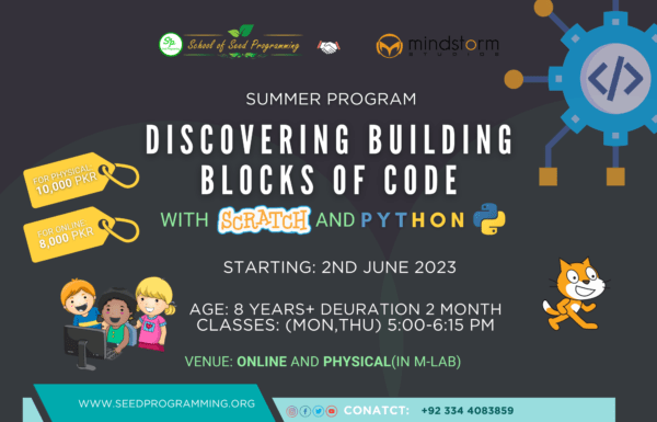 Discovering Building Block of Code with Scratch and Python